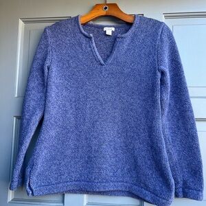 L.L Bean vintage Women’s purple sweater, v-neck size S